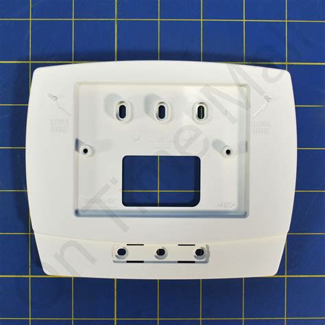 electrical thermistat boxes|honeywell thermostat backing plate.